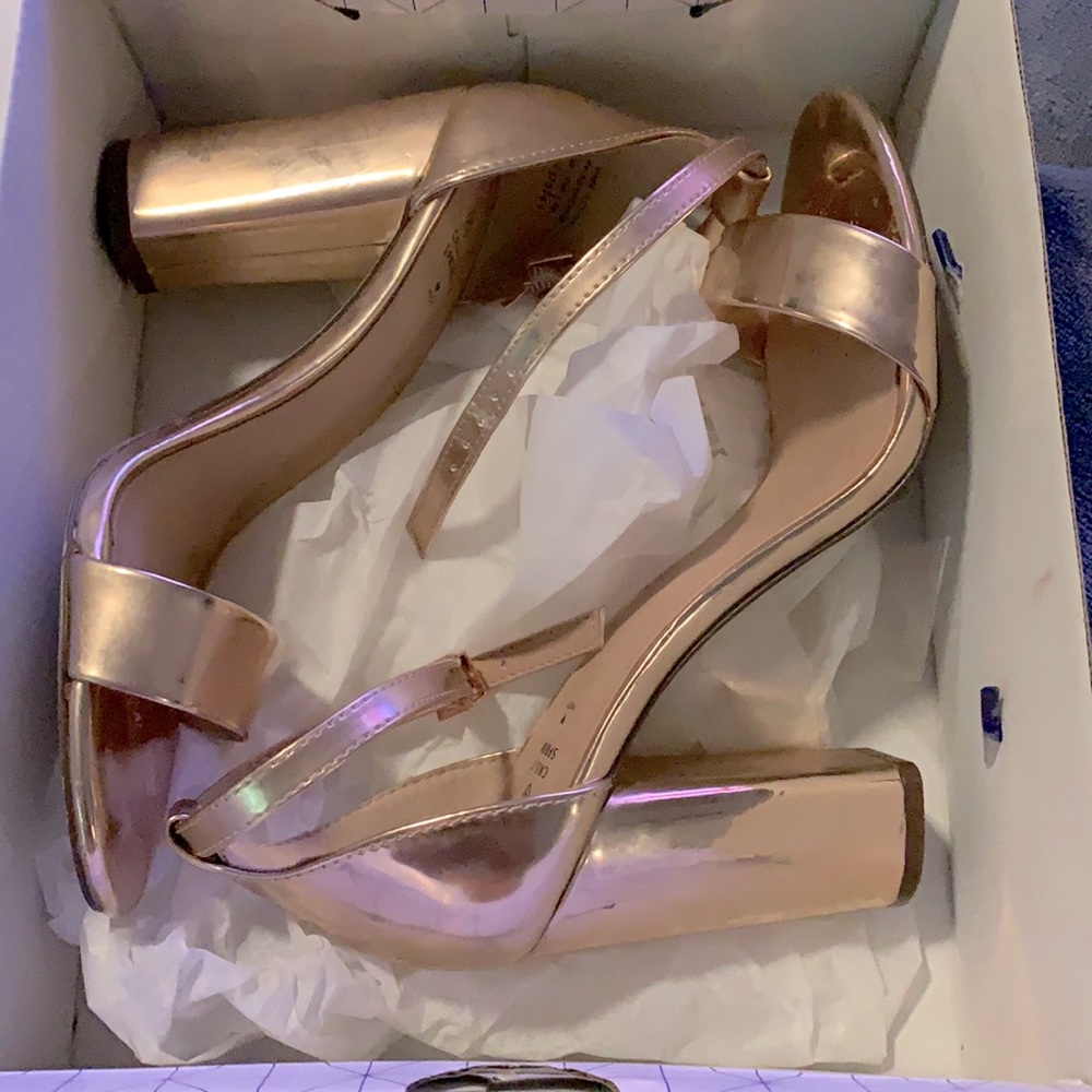 Rose Gold Heels
